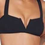 l*space L Pointelle Rib Lee Lee Bikini Top Black Size XS NWT Photo 1