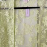 Anthropologie Maeve 3D Floral Lace Duster, One Size Photo 6