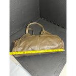 Patricia Nash Patricia‎ Nash Ergo Satchel Green Leather Studded Hobo Shoulder Bag Purse Photo 8