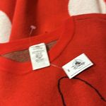 Disney NWT Minnie Mouse Sweater Red White Polka Dots Adults Photo 9