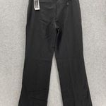 Nine West  Women's Trousers Pants Solid Black Size 6 Slash Pocket Mid Rise Photo 1