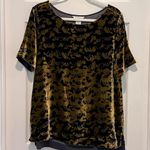 Sundance Roaming Dreams Velvet Silk Blend Top Tee Blouse Medium Horse Print Photo 1