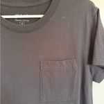 Pact black organic cotton shirt dress size medium Photo 1