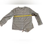 Talbots  Blue, Navy, White Patterned Button-Down Shirt Tie Hem Size MP Photo 5