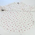 Torrid Harper White Lips Lollipops Rayon Slub 3/4 Sleeve Blouse Size 2X Photo 8