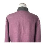 XIAO Colorblock Tunic Jacket Women Size L‎ Top Linen Art To Wear Langenlook BOHO Yellow Size L Photo 8