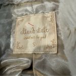 Altar'd State Altar’d State Plush Faux Fur Long Vest Womens Small Cream Cozycore Lined Pockets Photo 4