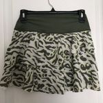  OFFLINE By Aerie Tiered Athletic Skort Medium Olive Green &‎ White NWT Photo 0