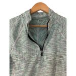 Talbots T BY  Green Navy Mock Zip Activewear Athleisure Women's Medium Petite MP Photo 2