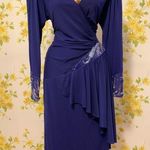 Casadei Vintage open back sequin mid calf dress Photo 0