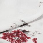 Off Shoulder Floral Romper White Photo 2