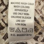 Jessica London 18Wβ Brown Animal Print Linen Blend Tunic Top Boho Safari Blouse Photo 6