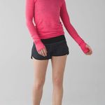 Lululemon Speed Short 4-way Stretch 2.5" in Heathered Black / Black / Boom Juice Photo 0