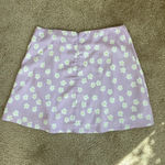 Princess Polly  Silky Lilac Olton Floral‎ Print Mini Skirt Daisy Purple US Size 6 Photo 8