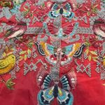 Johnny Was Farfalla extremely heavily embroidered blouse NWT RARE Photo 5