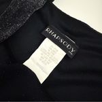 Vintage Shimmer Sleeveless Maxi Dress in Black | Size S Photo 12