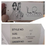 Hayley Paige Occasions NWT  style 5717 low back sleeveless blush color size 2 Photo 11