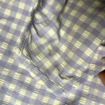 Kona Sol ‎ Women's Purple Gingham One Piece Swimsuit XL Shoulder Tie Photo 3