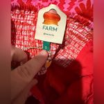 Farm Rio NWT  Red Jungle Scarf Romper - small Photo 2