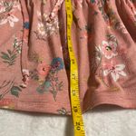 Shosho Mini Skirt Pink Floral Pull On Elastic Waist Photo 5
