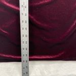 Mark Reed Velvet‎ Top Beaded Trim Long Sleeve Blouse Burgundy Plus Size 18 Purple Photo 2