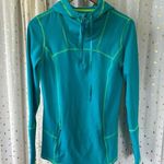 Kirkland Signature Active Quarter Zip Pullover Overlock Stitch Track Hoodie M Photo 2