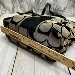 Coach  Black and Cream Signature Tote Patent Leather Handles Trim Y2K  Classic Photo 10