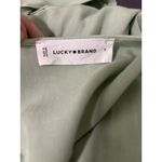 Lucky Brand  Green Midi Dress Size Small Cottage Minimal Whimsical Fairy Flutter Photo 6