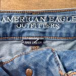 American Eagle Super Stretch High Rise Shortie Jean Shorts Size 0 Photo 4