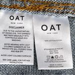 OAT New York Blue Denim Jacket Women’s Size S Cotton Casual Photo 8