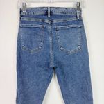 Abercrombie & Fitch Simone High Rise Ankle Jeans Raw Hem Size 26 2S SHORT EUC Photo 6