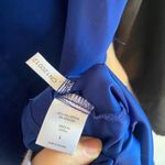 Black and Blue Button Down Shirt Dress Size L Photo 8