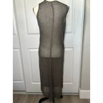 LOOK BY M New York Cover Up Dress One Size Olive Green Sleeveless‎ Mesh Photo 2