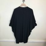 Michael Stars  Dolman Tapered Tunic Top Dress size S Black Photo 7