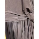 Eloquii  Knot Front‎ Pleated Skirt Dress 26 Photo 6