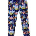 Disney  Parks size small VHS leggings Peter Pan Little Mermaid Dumbo Lion King Photo 0
