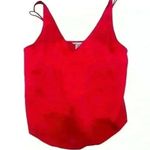 Victoria's Secret Victoria Secret Red Heart Print Cami | Silky Sleep Shirt Tank | Size Large Photo 0