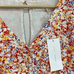 Lush Clothing LUSH Floral Boho Ruffle Hem Drawstring Waist Dress NWT Size Large Photo 3