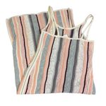 Club Monaco midi dress Multicolored Boho Knit Striped Size XS NWT Beach Vacation Photo 5