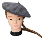 Steve Madden Gray Wool Beret Hat Photo 0