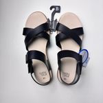 Time And Tru  Adjustable Ankle Strap So Comfortable Black Sandals Sz 8.5 NWT Photo 1