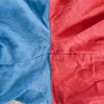 Maker & Mineral Mica Half & Half Jumpsuit Linen Berry Periwinkle L EUC Blue Size L Photo 2