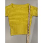 Tanya Taylor Sweater Women Medium Knit Pullover 100% Wool On/Off Shoulder Travel Photo 2