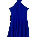 Lulus NEW  Royal Blue Design Semi Formal Style Cocktail Dress Women’s Size Medium Photo 0