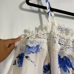 BCX  Women's floral Sleeve Button-Up Top size: small Photo 3