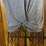 Yogalicious Womens Twisted Front Tank Top workout top size medium lavender top Photo 1