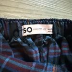 SO  Blue Asymmetrical Wrap Mini Skirt Casual Size 0 Photo 2