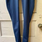 Uniqlo teal green blue workout yoga running full length leggings pants Sz medium Photo 5