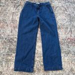 Abercrombie & Fitch  The Loose High Rise Wide Leg Jeans Dark Wash – Size 30 / 10 Photo 1