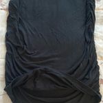 A pea in the pod Maternity black ruched sides sleeveless midi dress, size S Photo 7